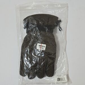 ARBR-001-TS Men's Insulated Brown Gloves